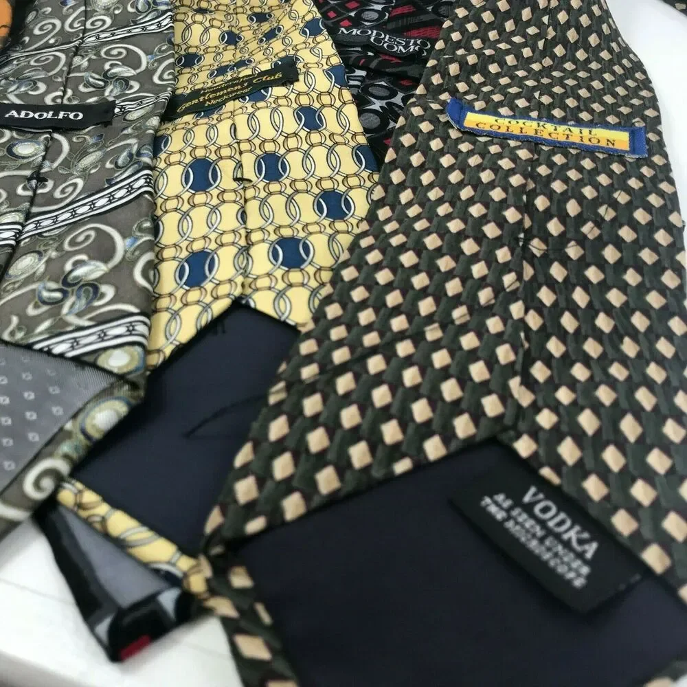 5 Mens ties Adolfo Di Maro Gentlemans Club Modesto